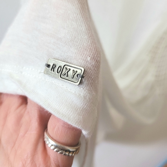 Roxy White Beach Dress Cover-up - Picture 4 of 5